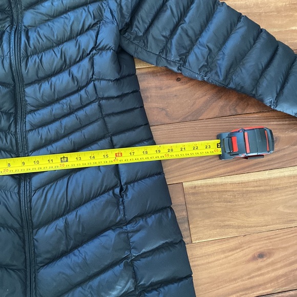 Florence Womens Long Padded Jacket Jet Black - Picture 7 of 8